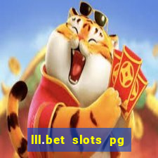 lll.bet slots pg online games